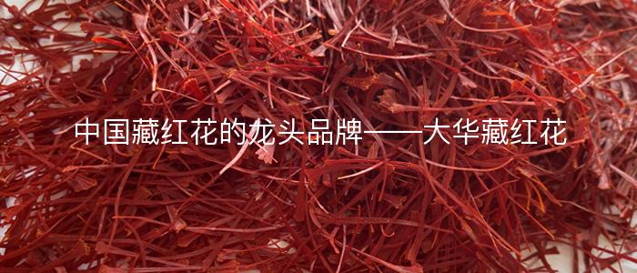 中国藏红花的龙头品牌——大华藏红花